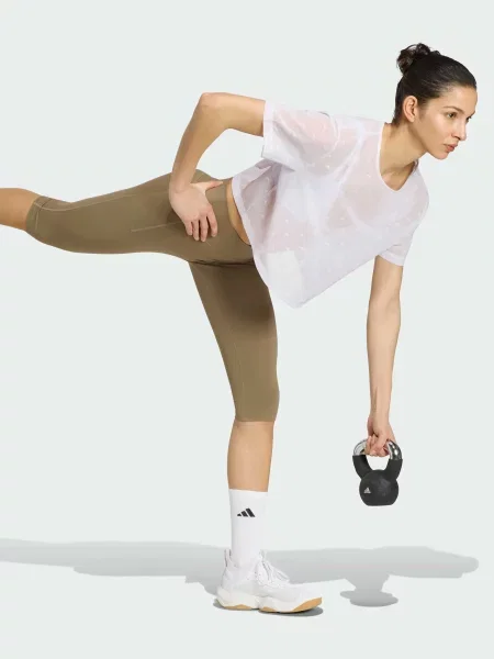 Велосипедки Adidas бежевые
