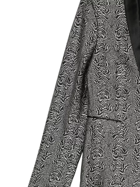 Sacou Roberto Cavalli cu rever negru