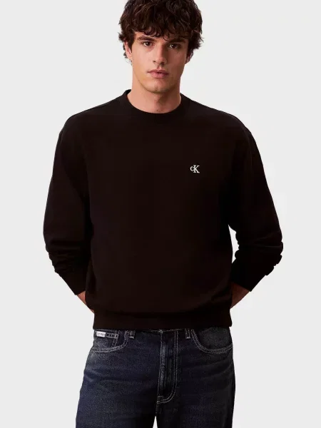Світшот Calvin Klein Jeans чорний