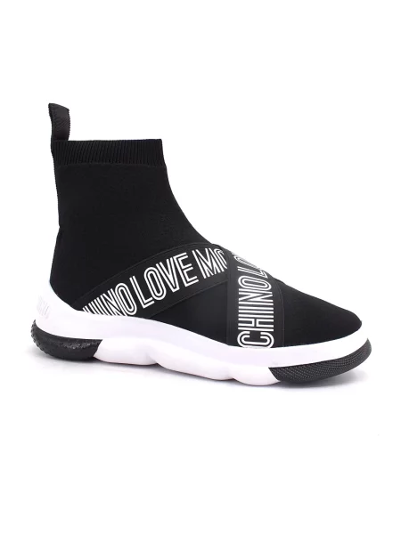 Sneakersy Love Moschino czarne