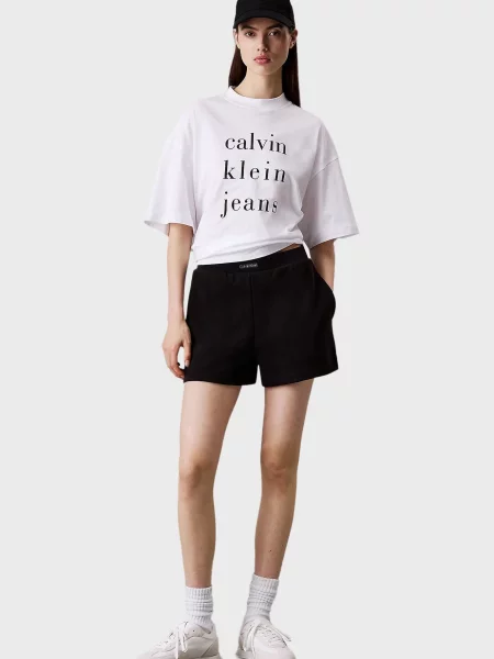 Спортивні шорти Calvin Klein Jeans чорні