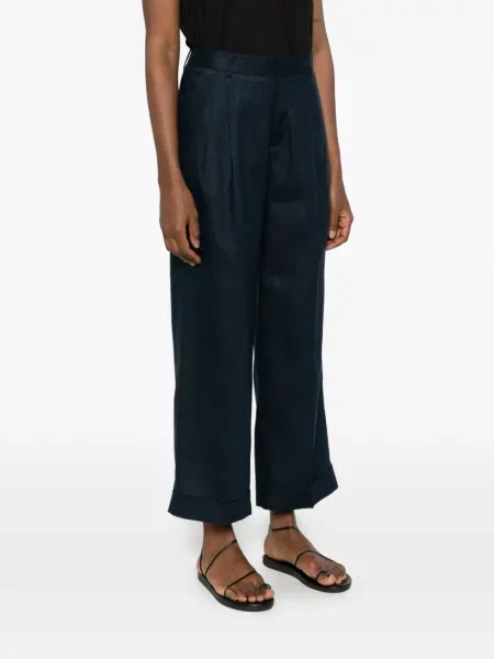 Plisuoti kelnės Cellar Door mėlyna