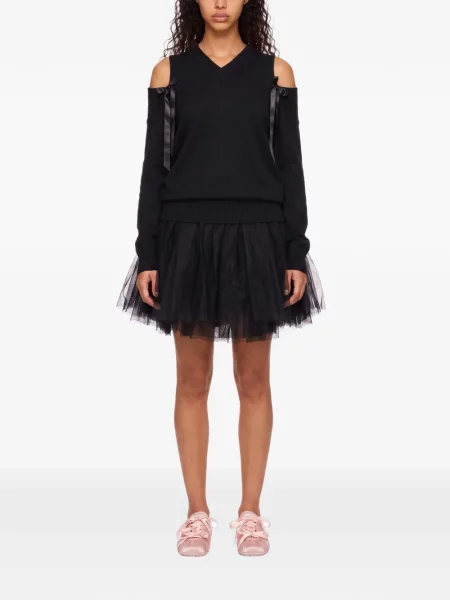 Pulover Simone Rocha cu funde negru
