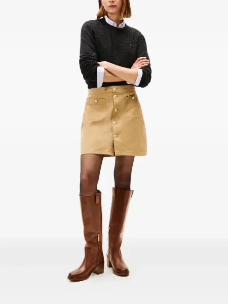 Пуловер Tommy Hilfiger черно