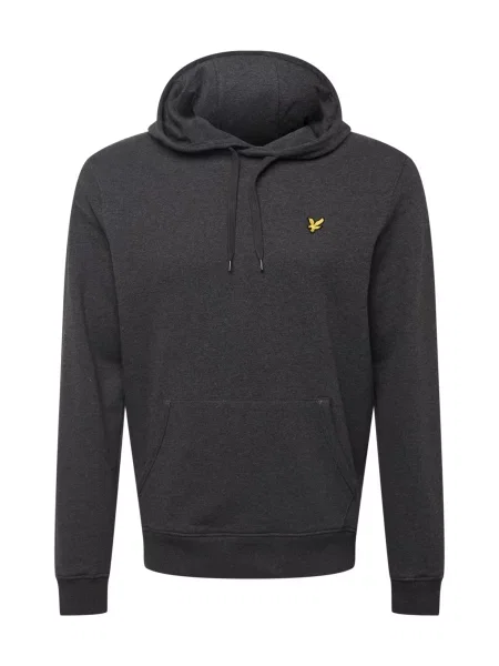 Суичър с качулка Lyle & Scott с качулка черно