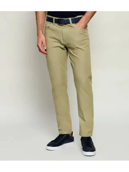 BOSS BLACK Pantaloni chino negru