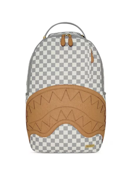 Plecak Sprayground w kratę szary