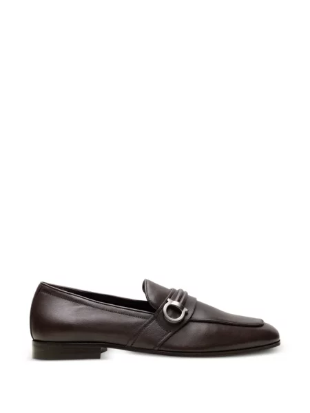 Pantofi loafer Ferragamo din piele maro
