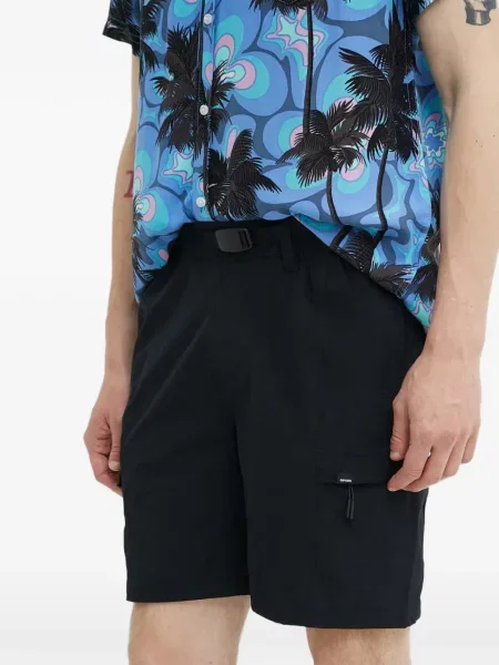 Öves cargo rövidnadrág Rip Curl fekete