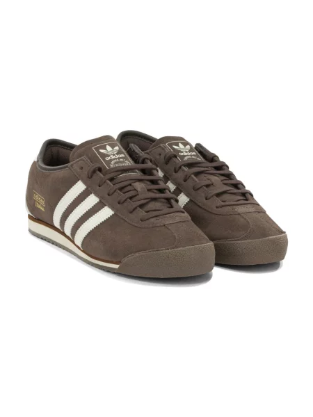 Sneakersy Adidas Originals zamszowe brązowe
