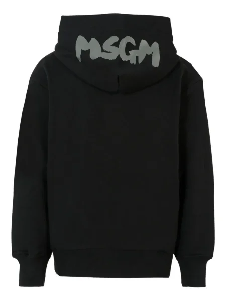 Bluza z kapturem dziecięca Msgm czarna
