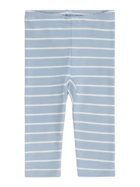 Fixoni Leggings albastru deschis alb