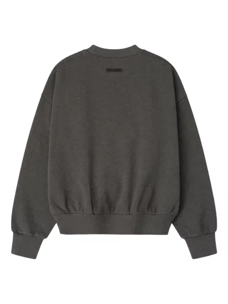 Džemperis Fear Of God Essentials apvaliu kaklu pilka