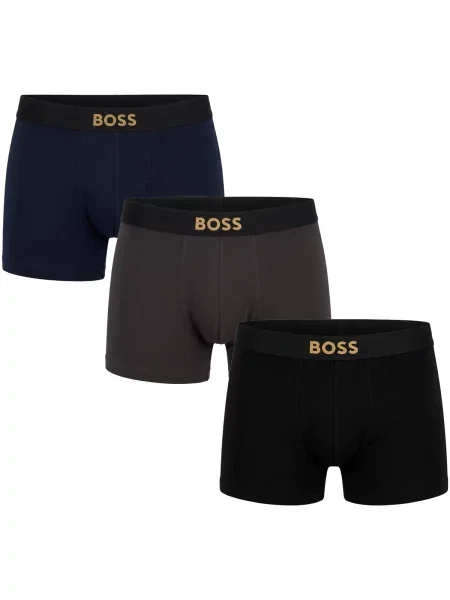 BOSS BLACK Chiloți boxer Gold Logo negru
