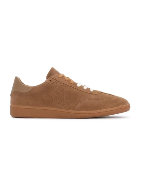 Sneakersy Kazar Studio zamszowe brązowe