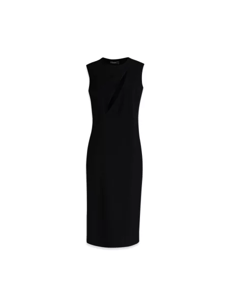 Sukienka midi Versace czarna