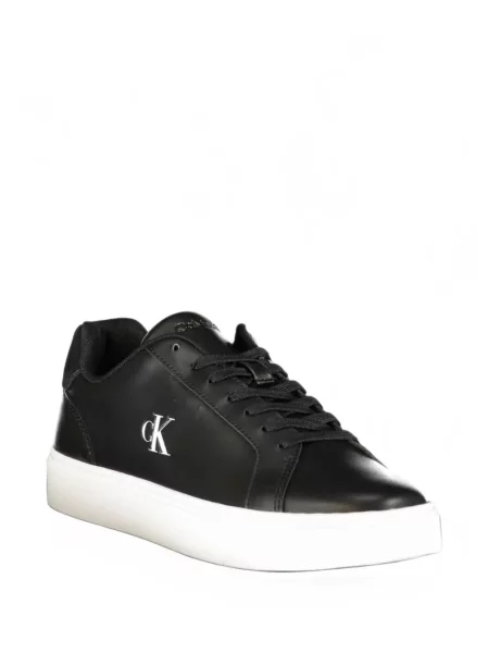 Sneakerși Calvin Klein cu autograf negru