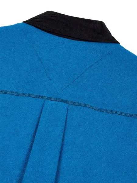 Lung tricou polo Tomboy albastru