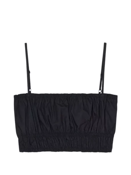 Decupat top Closed negru