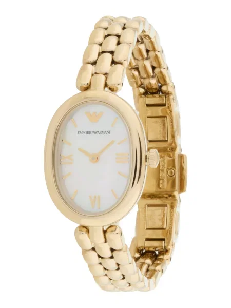 Emporio Armani Ceas analogic auriu alb