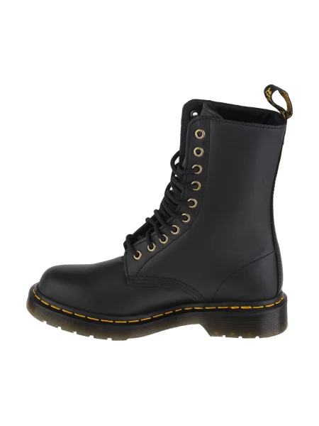 Pantofi Dr. Martens cu model floral negru