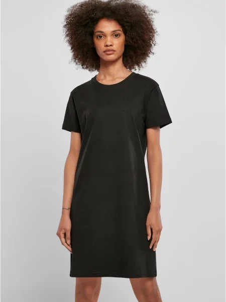Rochie tip cămașă Urban Classics negru