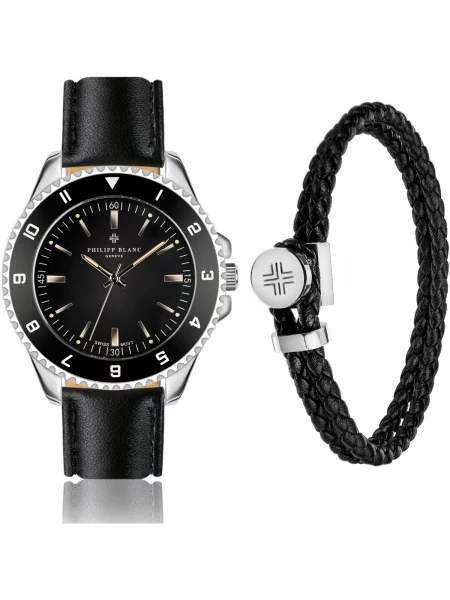 Ceas Philipp Blanc negru