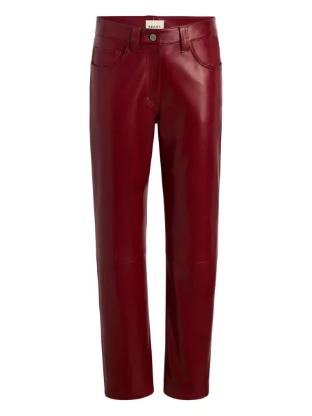 Pantaloni Khaite roșu