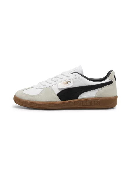 Sneakersy unisex Palermo ze skóry białe
