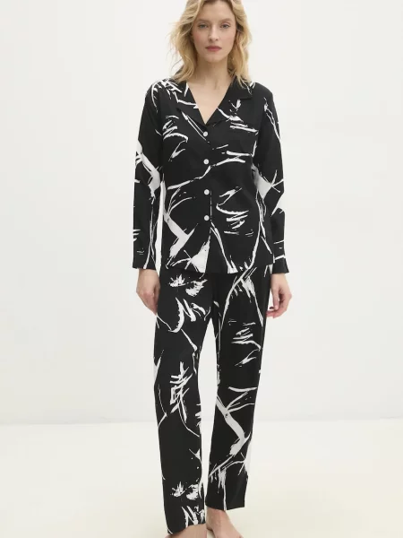 Пижама Answear Lab дамска черно