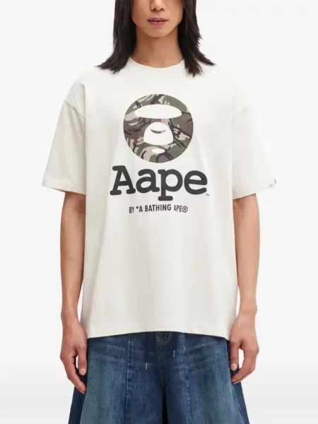 Tricou Aape By A Bathing Ape cu imagine
