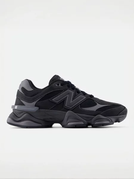 Повседневные кроссовки New Balance 990 с сеткой в сеточку черные