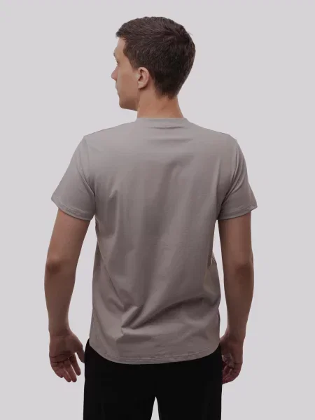 Футболка STREAM світло-сірий віскоза/поліестер сіра