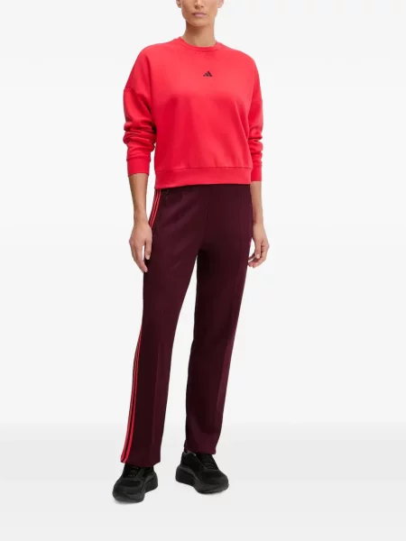 Pantaloni Adidas cu dungi cu autograf alergare albastru