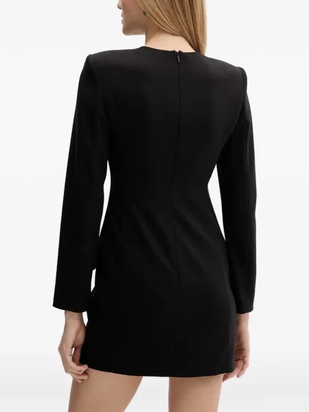 Mała mały sukienka mini Armani Exchange garniturowa czarna