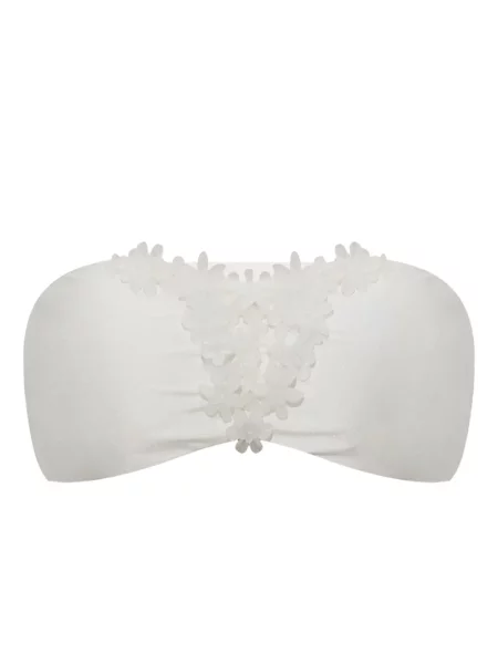 Bikini Cult Gaia cu model floral alb