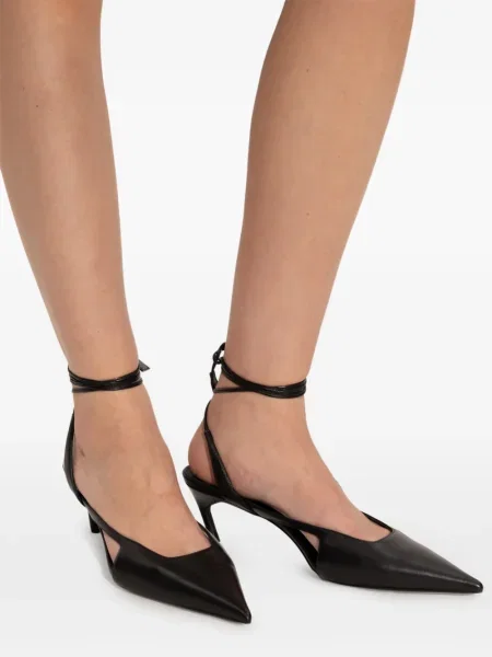 Pantofi cu toc The Attico negru