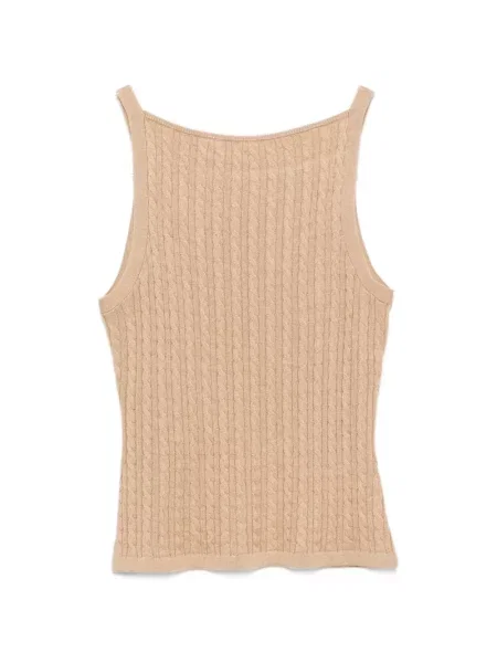 Top Soft Goat tricotate maro