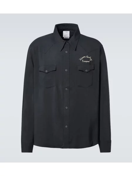 Plátěná košile Visvim černá