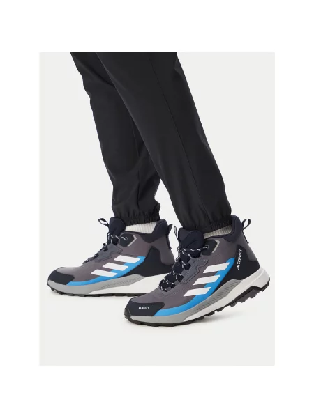 ADIDAS TERREX Nízke čižmy Anylander kráľovská modrá / antracitová / čierna / biela sivá