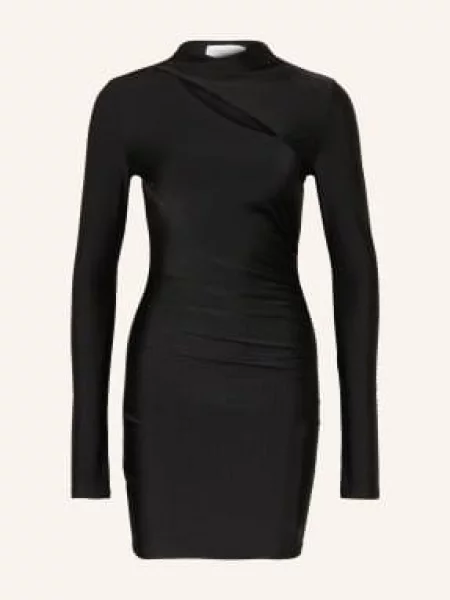 Leger Studio Sukienka Danai Z Kamieniami Ozdobnymi schwarz czarna