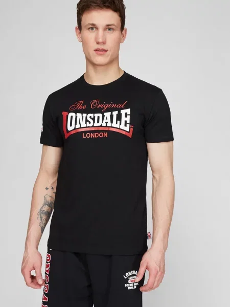 Футболка Lonsdale чорна