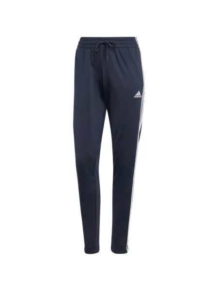 Leggings Adidas cu dungi alergare maro