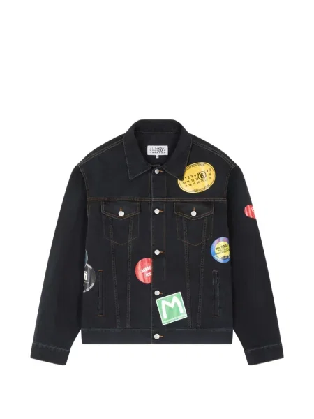 Geacă de blugi Mm6 Maison Margiela albastru