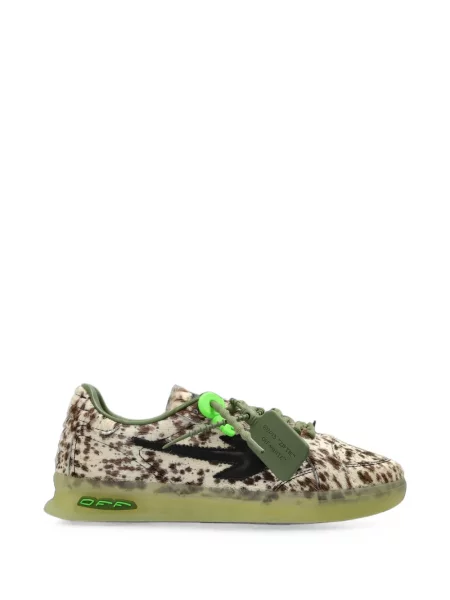 Sneakerși Off-white cu imagine alb