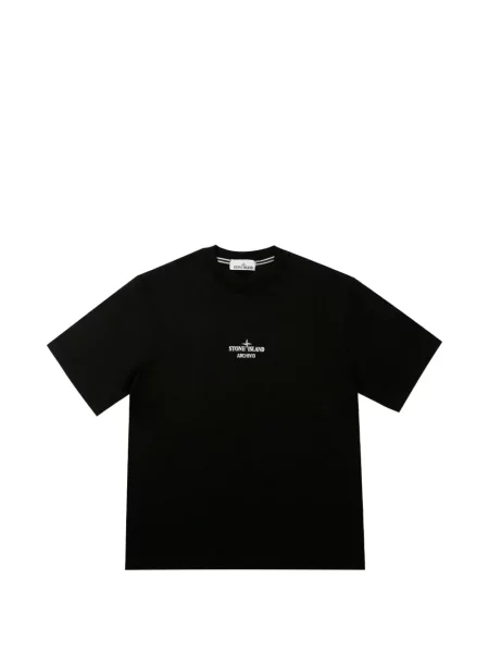Tricou Stone Island cu imagine negru