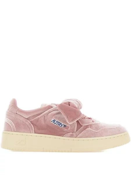 Tenisky Autry s mašlí růžové