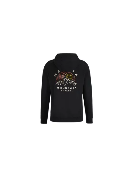 Maloja Pezzeim M Mężczyźni Bluzy i bluzy z kapturem Maloja Size: L czarny