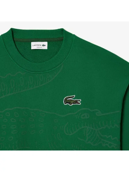 Толстовка Lacoste зеленая