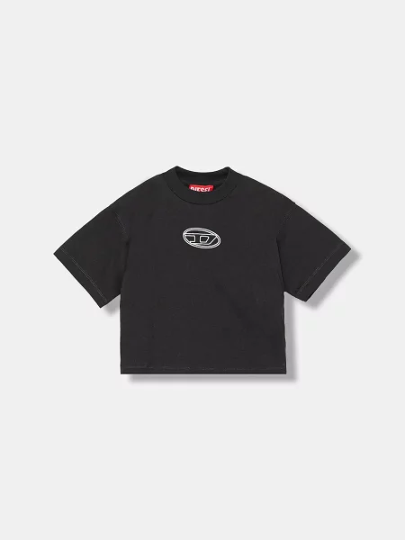 Diesel Dječja majica kratkih rukava TIXAN T-SHIRT crna